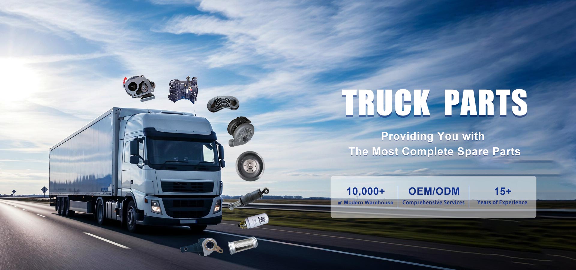 Cyflenwr Rhannau Tryc China