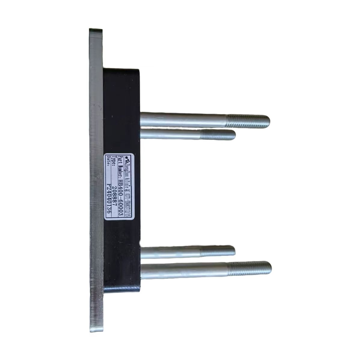 HB400-60003 HB400-60002 Plât dampio arafu hydrolig cyflym - rhannau falf rheoli Shacman X3000