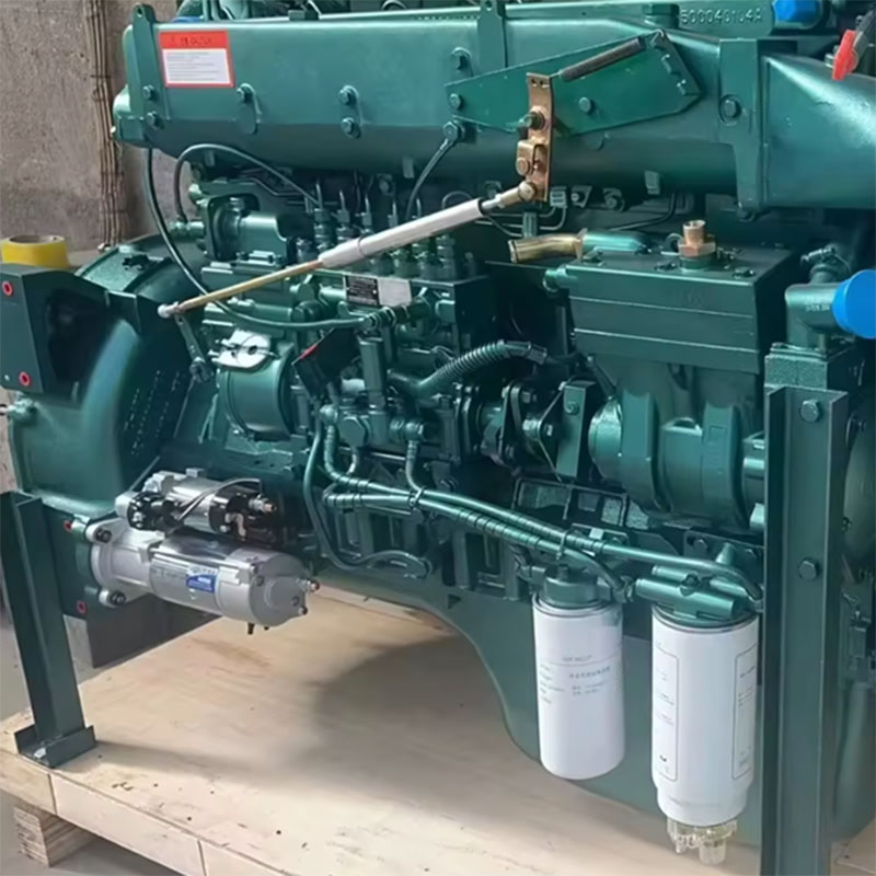 Cydosod injan lori dyletswydd trwm WP10